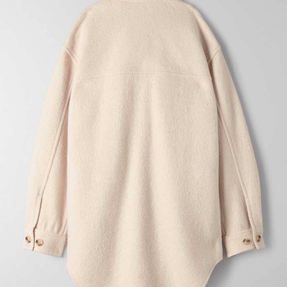 Aritzia Wilfred the Ganna Jacket (heather bone) - Picture 4 of 4